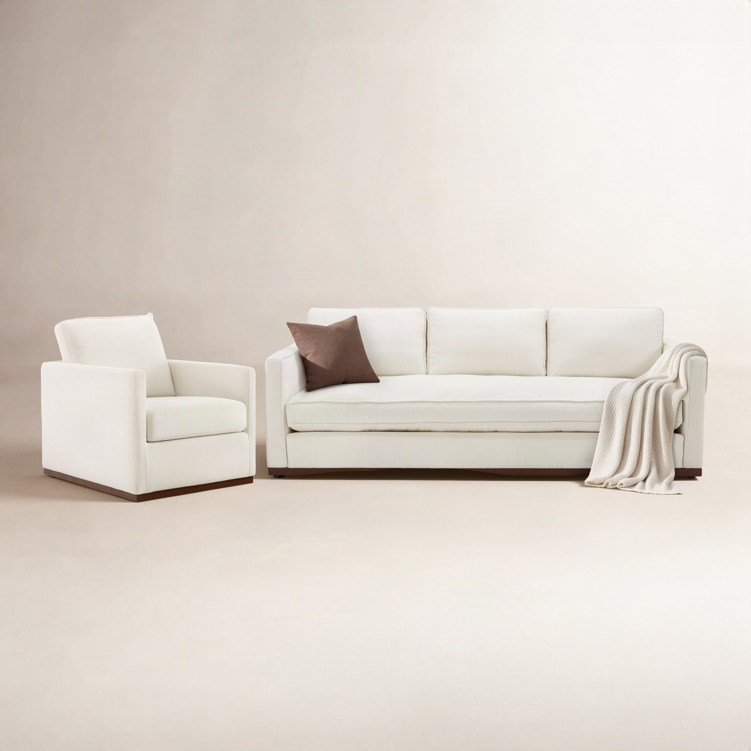 Bobbi 2-Piece Living Room Set, Flanigan Cotton