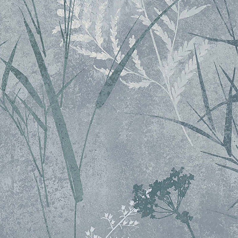 Papier peint Essel Trees, Bleu