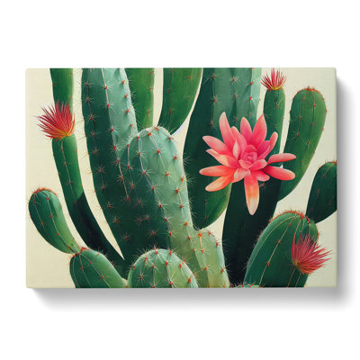 Splendorous Cactus - Wrapped Canvas