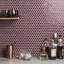 Eden 2.0 Rimmed 1" Hexagon Polished Porcelain Mosaic Tile-1625102276