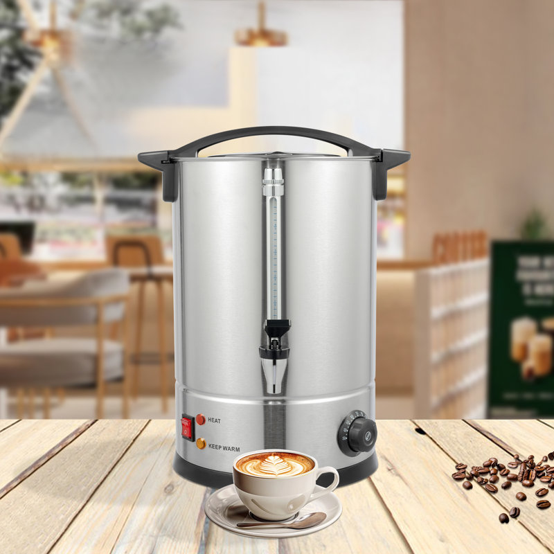 Distributeur de boissons chaudes et d'urne en acier inoxydable 45 tasses