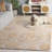 Jardin Hand Tufted Wool; Cotton Floral Indoor Rug-117794567