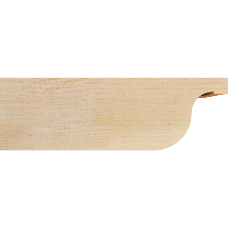 Queue de chevron Del Monte, Douglas, 6"H x 4"W x 18"L