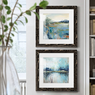" Energetic Earth " 2 Piece Art Color Photography Painting