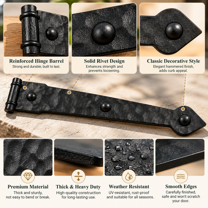 Hinge 6 Piece Garage Door Magnet