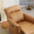 Tayani 31.5" Wide Modern Comfortable Microfiber Swivel And Rocker Manual Recliner-670840005