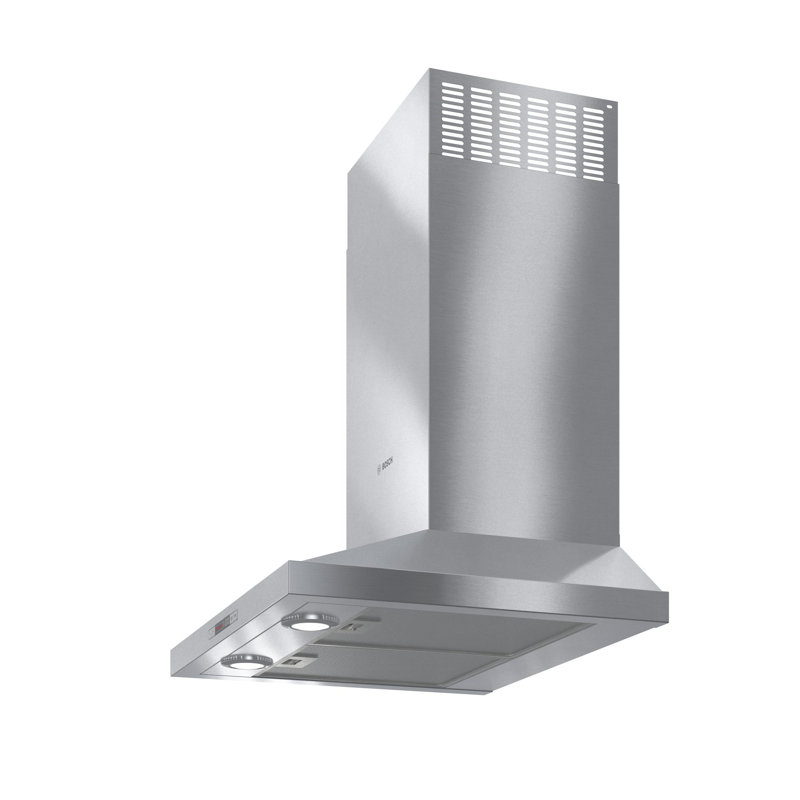 300 Series 300 CFM Convertible Wall Mount Range Hood in Stainless Steel with Nightlight, 24"