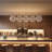 5-light Linear Kitchen Island Chandelier-114471474
