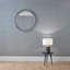 Javin Round Metal Swirl Framed Wall Mounted Accent Mirror-63970353