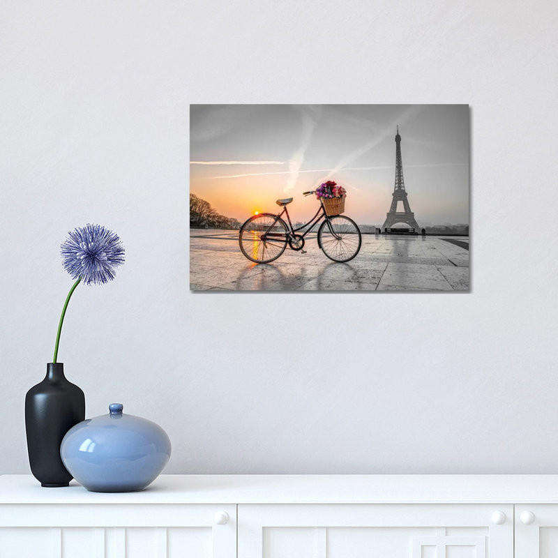 Paris IX 1 Piece Wrapped Canvas Wall Art, 30.48 cm H x 45.72 cm W