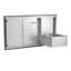 Coyote Outdoor 45" Double Access Doors With Roll Out Trash