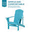Fauteuil Adirondack Outsunny-379174309