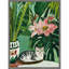 «Tropical Muse With Cat» par Keyshanna, reproduction d'art sur toile encadrée-283696345