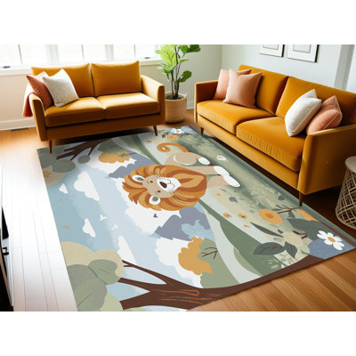 Tapis lavable Indigo