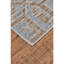 Tapis à motif géométrique glace / jaune / beige Shahid-403209732