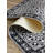 Agra Area Gray Easy to Clean Vinyl Mat-1927469717
