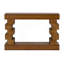 Console géométrique empilable en bois