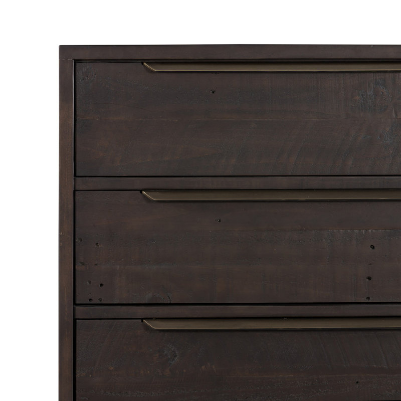 Wyeth 5 Drawer Dresser-Dark Carbon