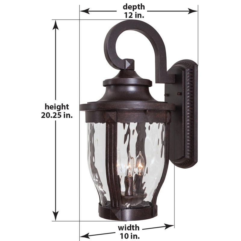 Urbanek Wall Light, 14.5" x 8" x 4.75"