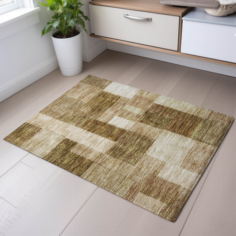 Tapis de qualité supérieure lavable à la machine Lyndhurst AMF1190, Rectangle 1 pi 8 po x 2 pi 6 po