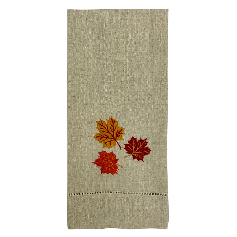 Torchons à feuilles d'automne