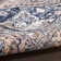 Jolien Machine Washable Persian Ivory Blue Area Rug