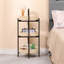 Table d'appoint tissée en corde de papier pour 3 tablettes-454393870