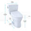 Drake® Dual-Flush Elongated Two-Piece toilet (Seat Included)-40847366