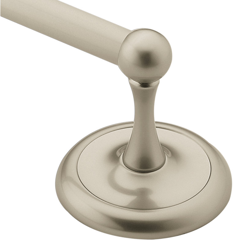 Barre à serviettes murale 18" Yorkshire, Nickel satiné