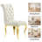 20.08'' H Tufted Velvet Upholstered Side Chair