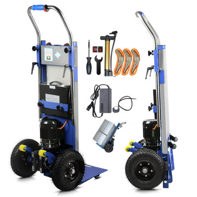 Chariots d'escaliers robustes capacité 900lbs 1250W (vert)