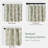 100% Blackout Vintage Floral Linen Curtains Double Layer French Country Peony Flower Printed Pattern Thermal Insulated Drapes for Bedroom Living Room Back Tab 2 Panels-63508676-63508731