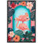 Lumineux animaux BCBG, fleur de la jungle, flamant rose, animaux lumineux, botanique, moderne, coloré-100707237-100707238