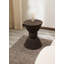 Table de bout décorative en bois - Table d'appoint - 16 x 16 x 22 po