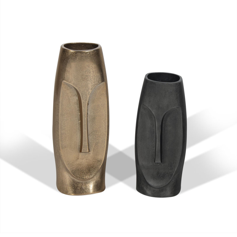 Kalem Ceramic / Porcelain Table Vase, 13" H x 5" W x 5" D