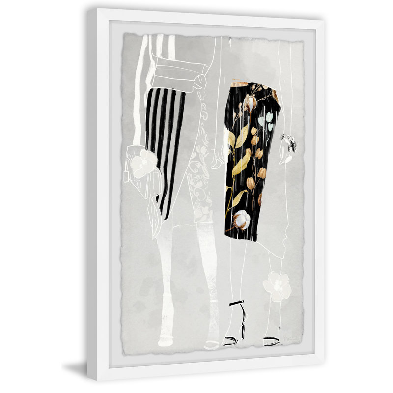 Knee Length Skirts by Parvez Taj - Single Picture Frame Painting, 91 cm H x 61 cm W