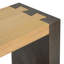 Console industrielle en bois avec tablette ouverte Brodie-1158974535-1158974532