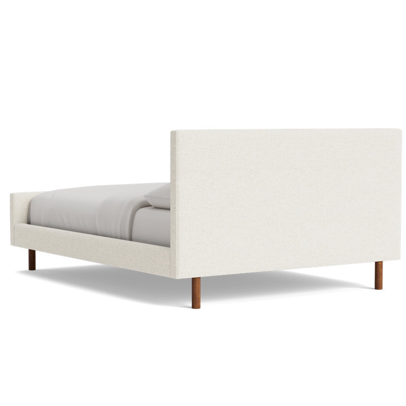 Skinny Fat Twin Bed, Queen, Performance Weave - Natural