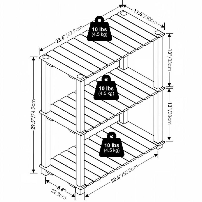 3 Tier Plant Stand