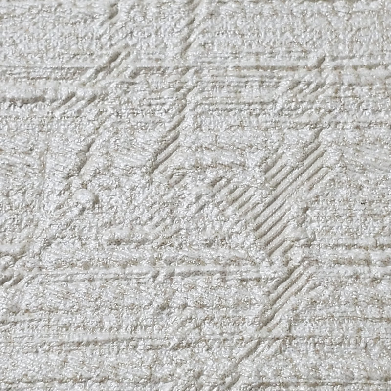 Rouleau de papier peint en relief Asberry, Argent gris