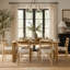 Solid Wood Top Dining Set