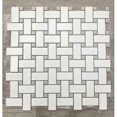 Cascade Porcelain Mosaic Sheet