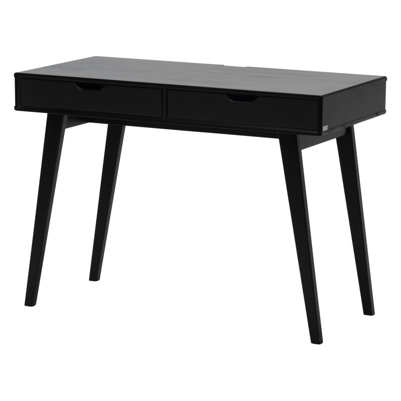 Brush Solid Wood Writing Desk