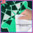 Green Kaleidoscope Pattern Comforter-127458692