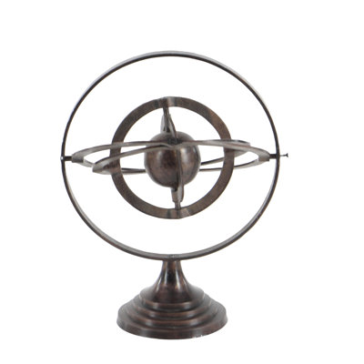 Adylin Aluminum Metal Compass Educational Globe