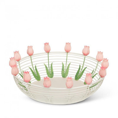 Bol décoratif en tulipe
