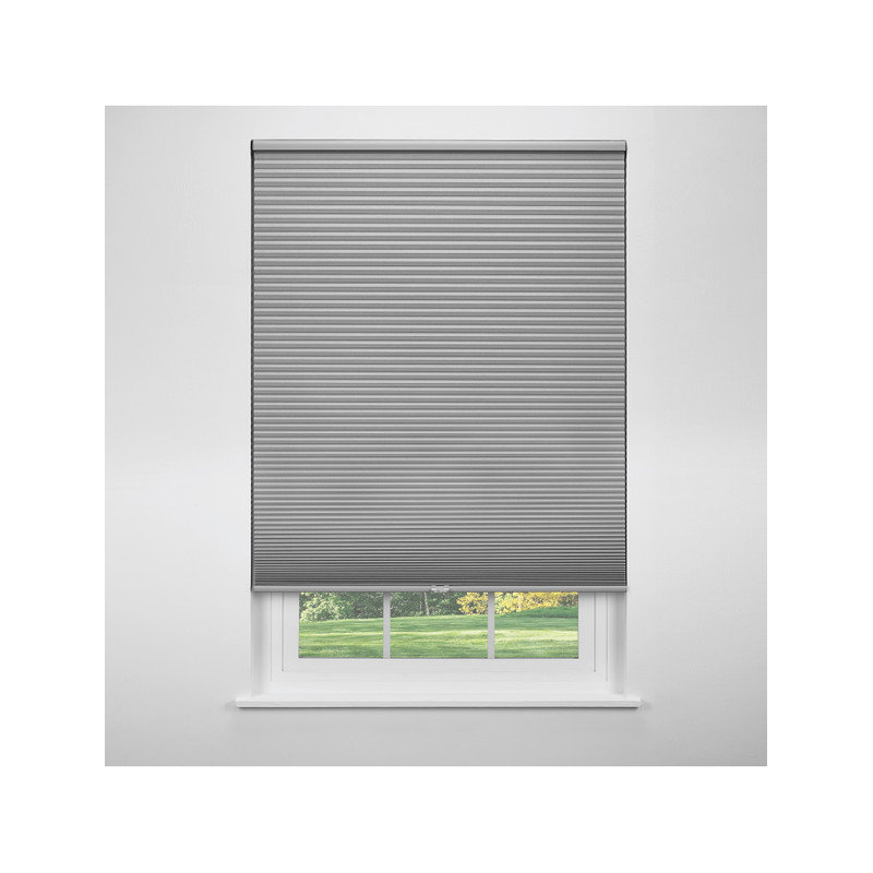 Abat-jour cellulaire platine occultant Custom, l 65,5 po x L 54 po