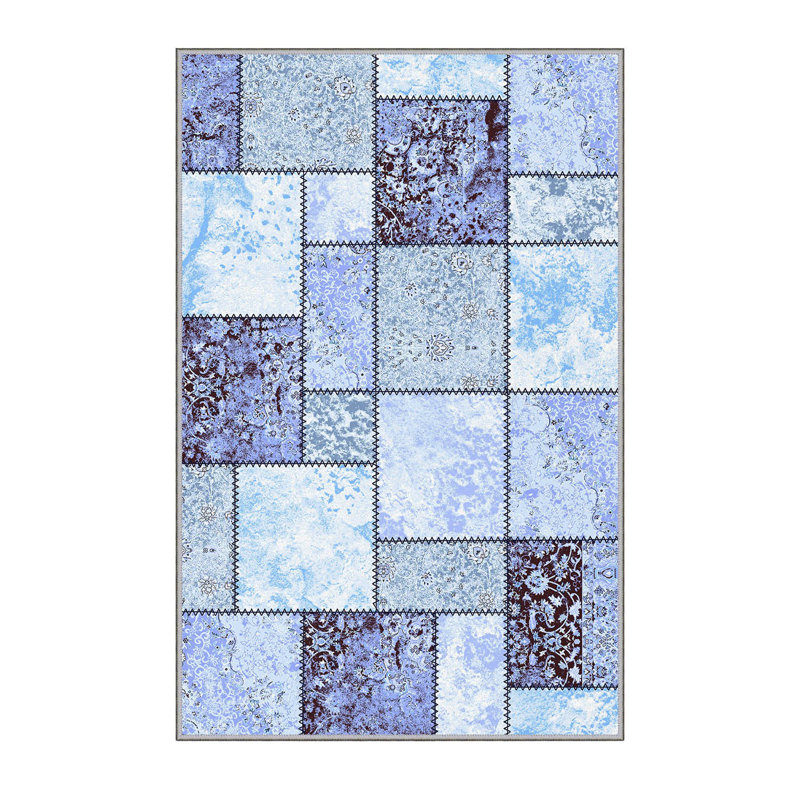 Premium Hall Carpet, 100% Polyester, 39.4 x 59.1 inches | 8 mm Pile Height, 650 g/m² | Antibacterial, Non-Slip PVC Felt Dot Underside, Machine Washable | 3D Digital Print, Durable & Stylish for Home Decor
