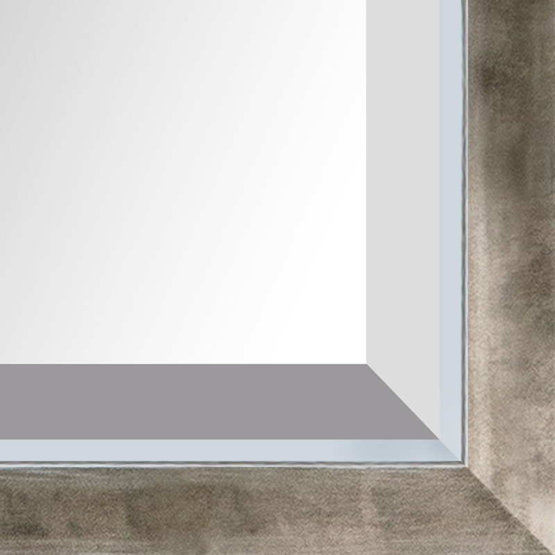 Miroir décoratif biseauté jusino, 12,5 po x 10,5 po
