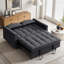 Canapé-lit modulaire 54,3 po Corduroy-443624488